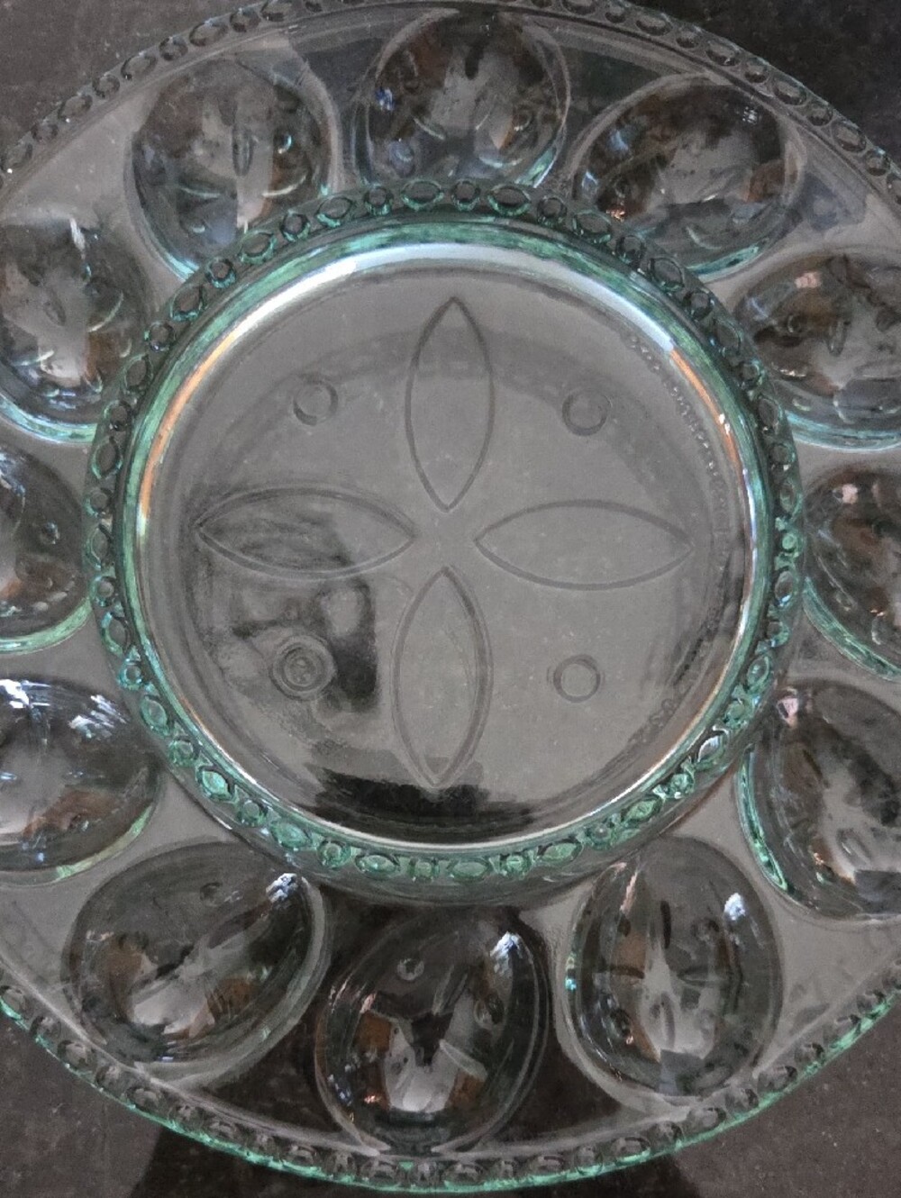 Longaberger Egg Plate